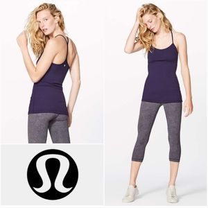 LULULEMON 6 Power Pose Tank Aeon Purple W1AHXS Size 6